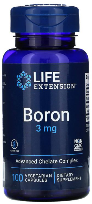 LIFE Extension Boron 3 мг, 100 капс. 