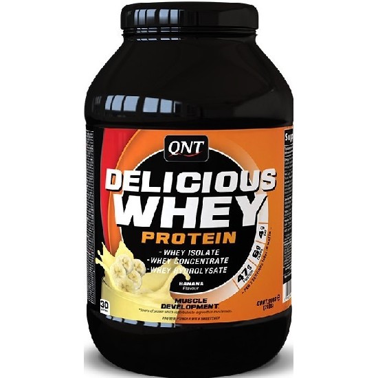QNT Delicious Whey Protein, 908 г Протеин сывороточный