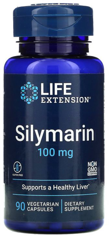 LIFE Extension Silymarin 100 мг, 90 капс. 