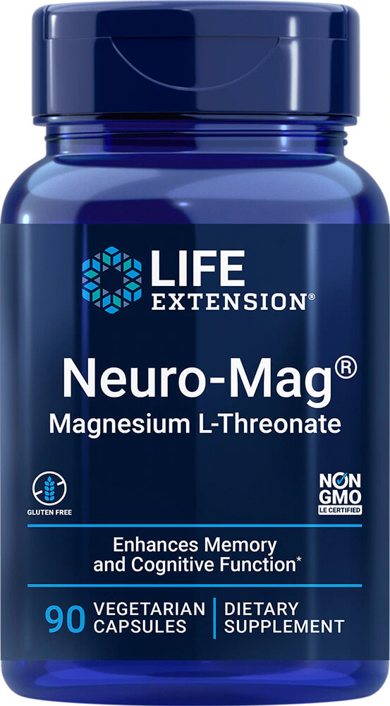 Life Extension Neuro-Mag Magnesium L-Threonate, 90 капс. 
