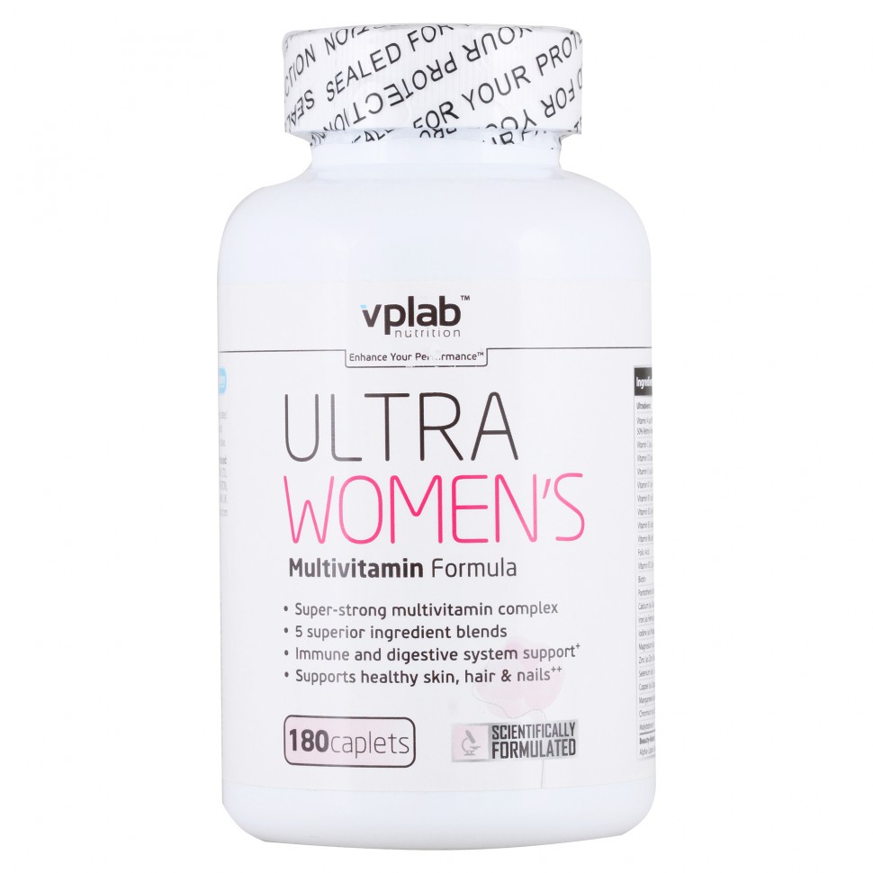 VP Laboratory Ultra Women's, 180 капс. Витамины для женщин