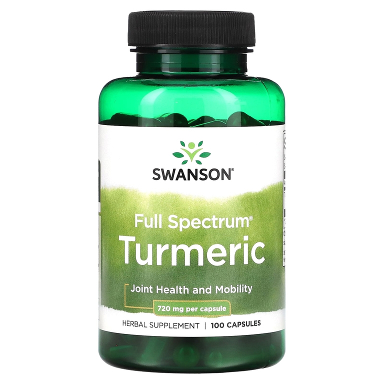 Swanson Full Spectrum Turmeric 720 mg, 100 капс. 