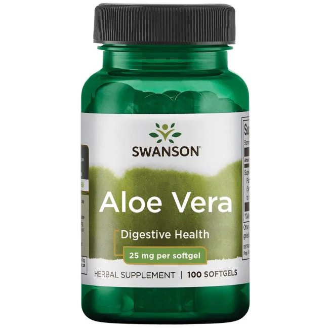 Swanson Super Herb Aloe Vera 25 mg, 100 капс. 