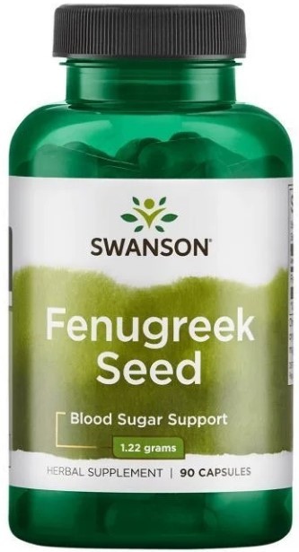 Swanson Fenugreek Seed 610 Mg, 90 капс. 