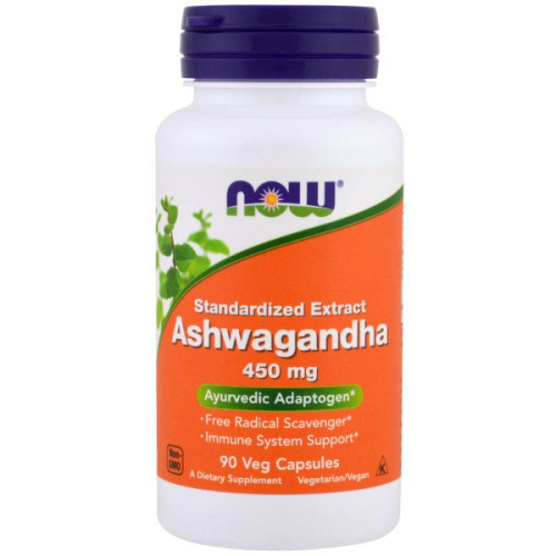 Now Ashwagandha Extract 450 mg, 90 капс. 