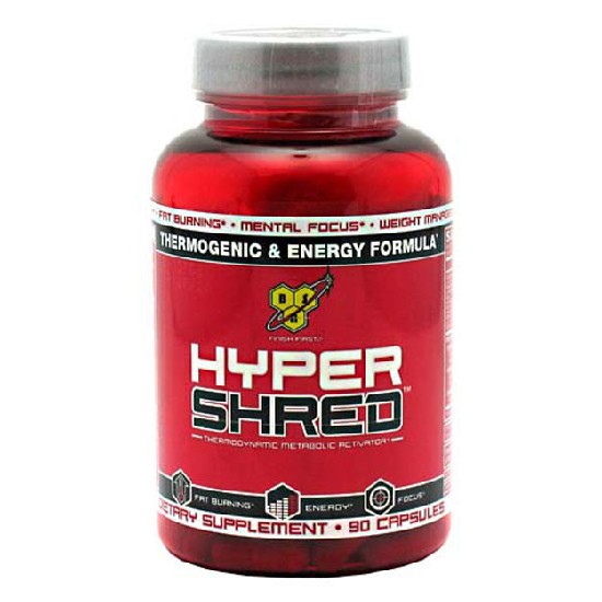 BSN Hyper Shred, 90 капс. Жиросжигатель