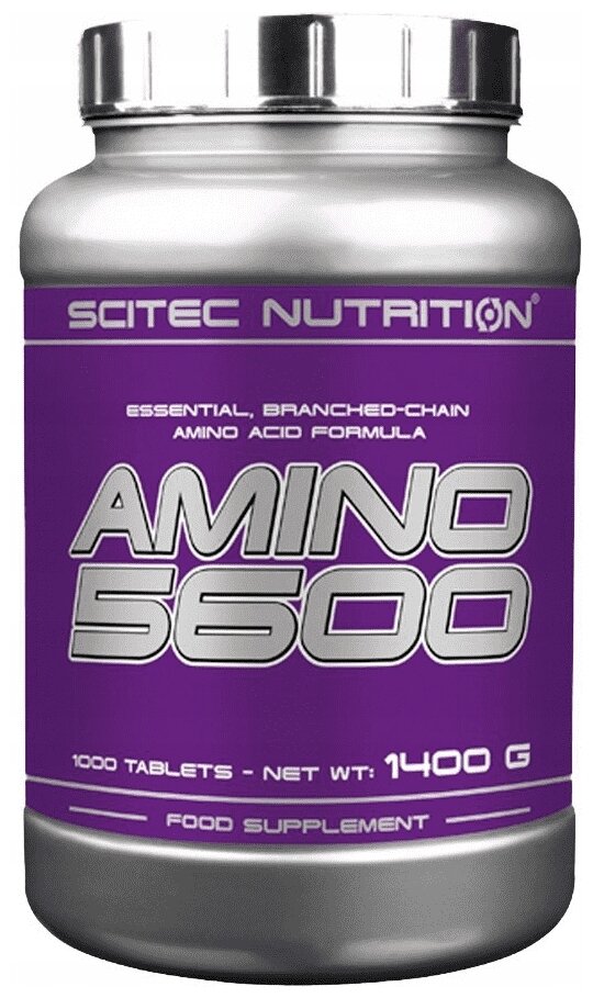 Scitec Nutrition Amino 5600, 1000 таб. Аминокислотный комплекс