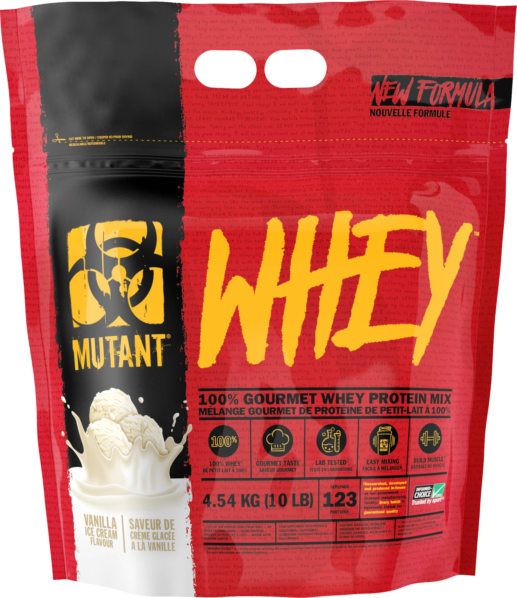Mutant Mutant Whey, 4540 г Протеин сывороточный