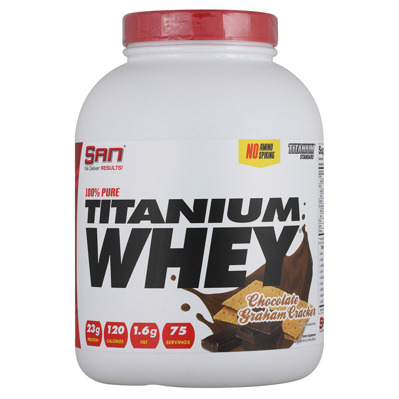 SAN Nutrition 100% Pure Titanium Whey, 2270 г Протеин сывороточный