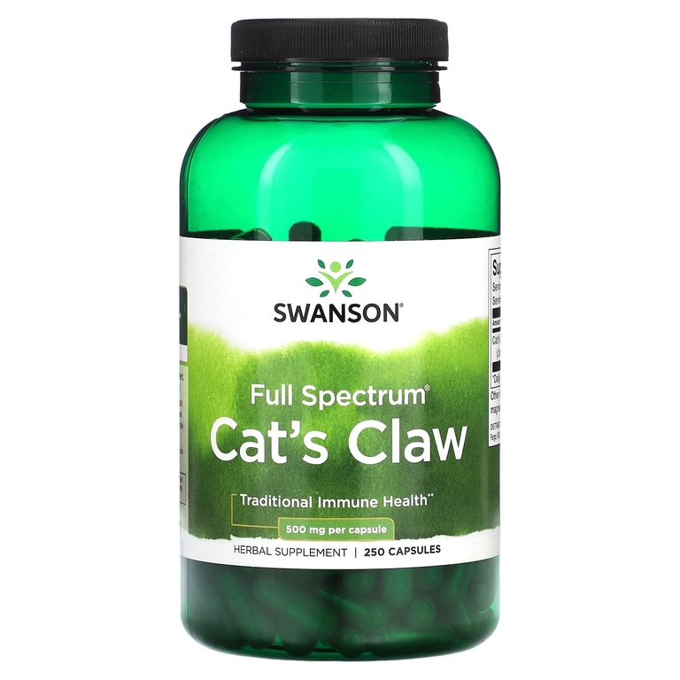 SWANSON Full Spectrum Cat's Claw 500 mg, 250 капс. 
