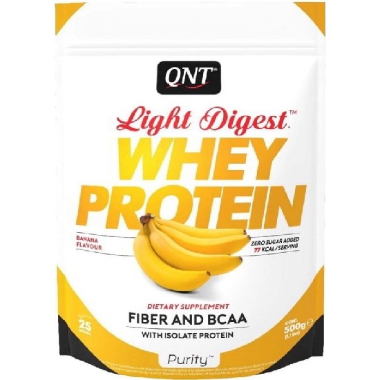 QNT Light Digest Whey Protein, 500 г Протеин сывороточный