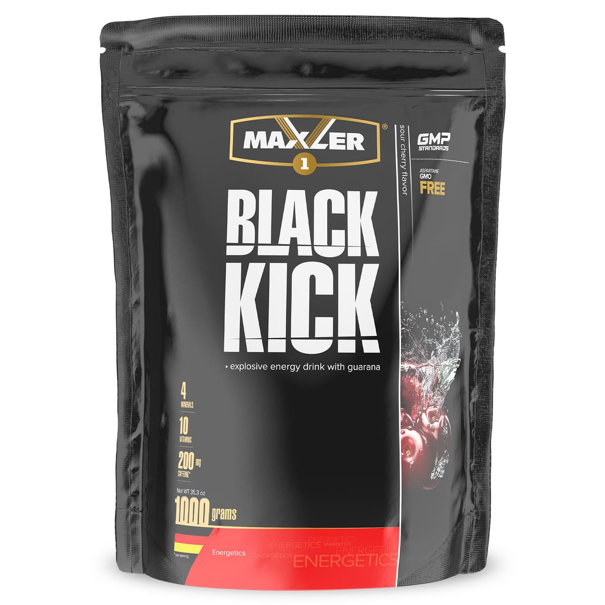 Maxler Black Kick, 1000 г Кофеин