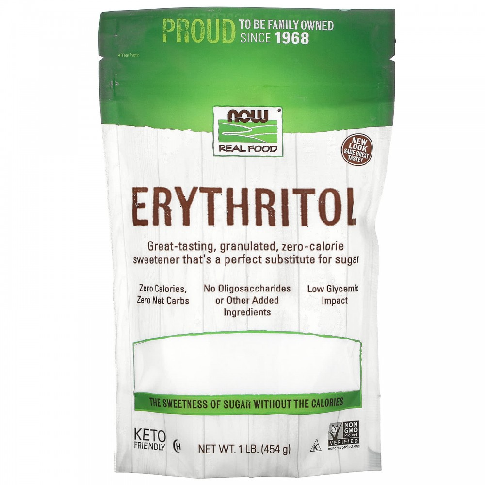 Now Erythritol, 1 lb (454 g) 