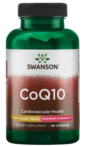Swanson CoQ10 - Maximum Strength 200 mg, 90 капс. 