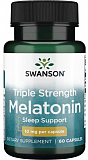 Swanson Ultra Triple Str Melatonin 10 Mg, 60 капс.