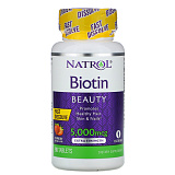 Natrol Biotin 5000 mcg Fast Dissolve, 90 таб.