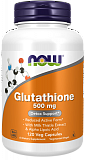 NOW Glutathione 500 mg, 120 капс.